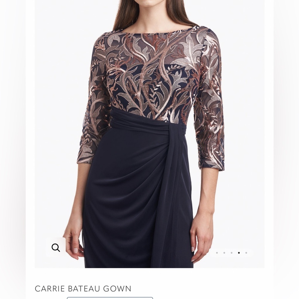 Women’s  Gown, CARRIE BATEAU , size 2. Very flattering style and fit. NW…